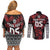 Custom Flying Fijians Rugby 2024 Pacific Couples Matching Off Shoulder Short Dress and Long Sleeve Button Shirt Go Fiji