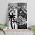 New Zealand And Fiji Rugby 2024 Canvas Wall Art Maori Kiwi With Fijian Palm Tree