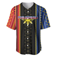 Personalised Philippines Filipinos Baseball Jersey Igorot Tribal Inspiration Pattern Style