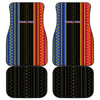 Personalised Philippines Filipinos Car Mats Igorot Tribal Inspiration Pattern Style