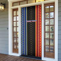 Personalised Philippines Filipinos Door Cover Igorot Tribal Inspiration Pattern Style
