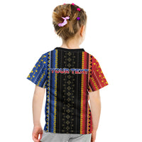 Personalised Philippines Filipinos Kid T Shirt Igorot Tribal Inspiration Pattern Style