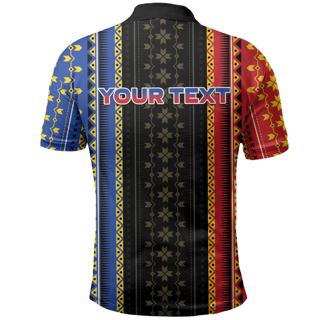 Personalised Philippines Filipinos Polo Shirt Igorot Tribal Inspiration Pattern Style