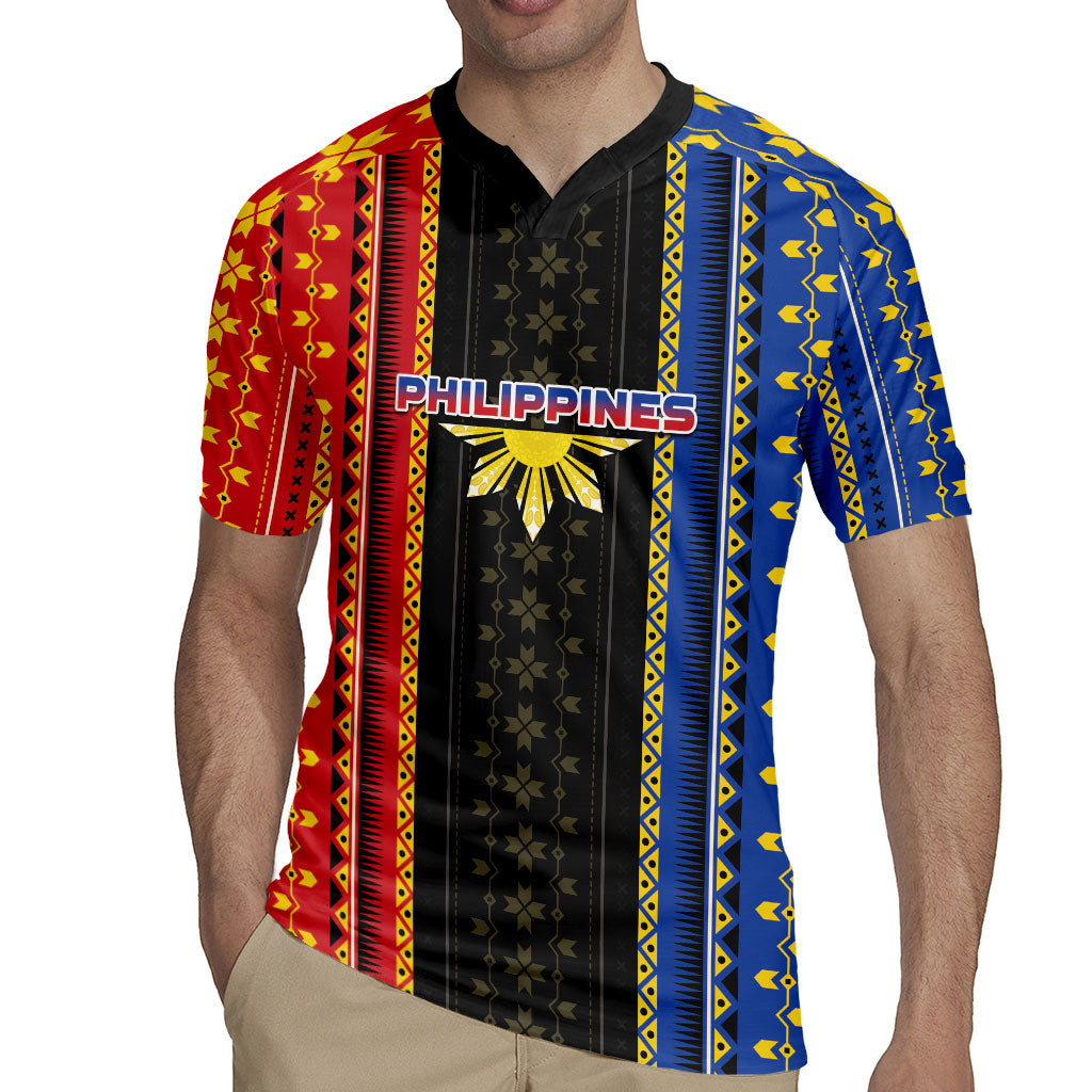 Personalised Philippines Filipinos Rugby Jersey Igorot Tribal Inspiration Pattern Style