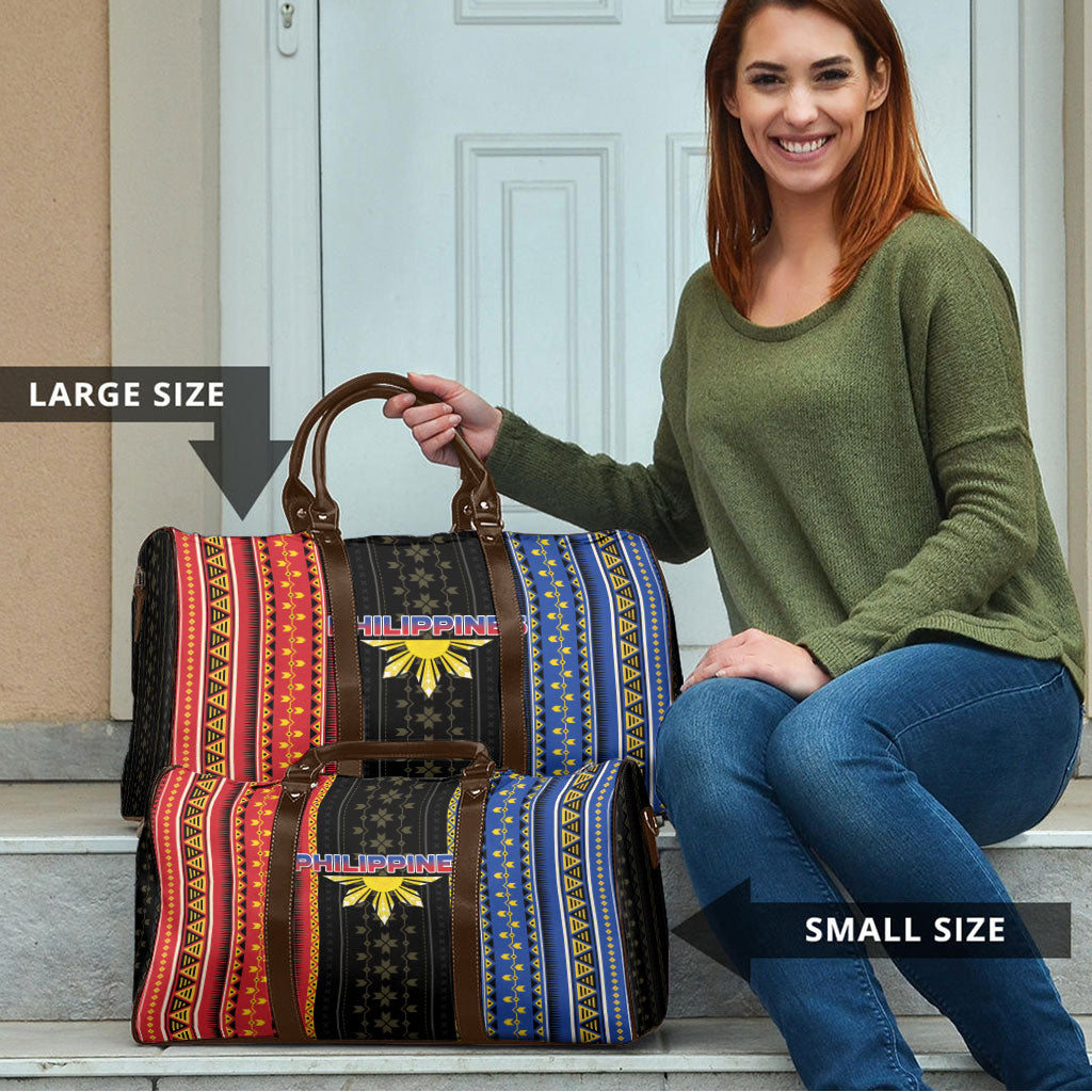 Philippines Filipinos Travel Bag Igorot Tribal Inspiration Pattern Style