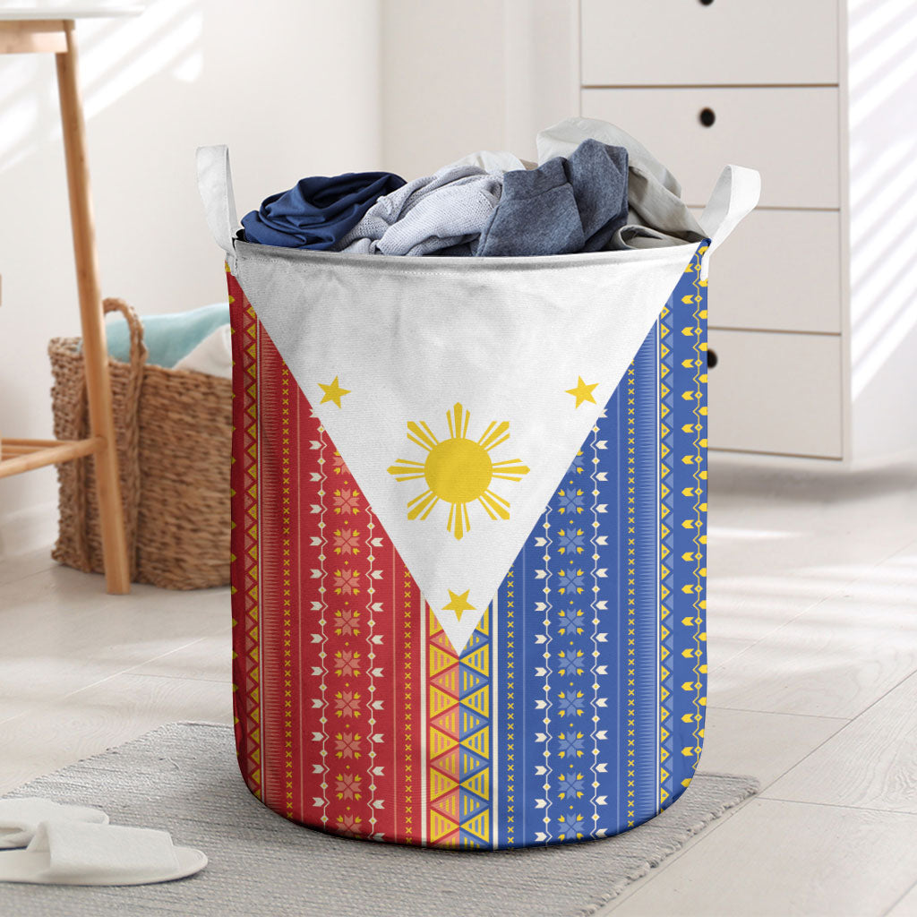 Philippines Sun Laundry Basket Igorot Tribal Inspiration LT05 Colorful - Polynesian Pride