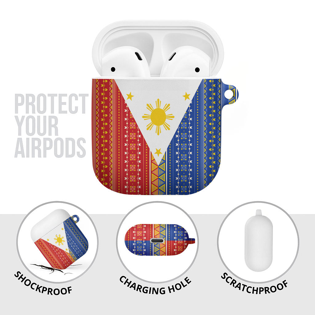 Philippines Sun AirPods Case Igorot Tribal Inspiration