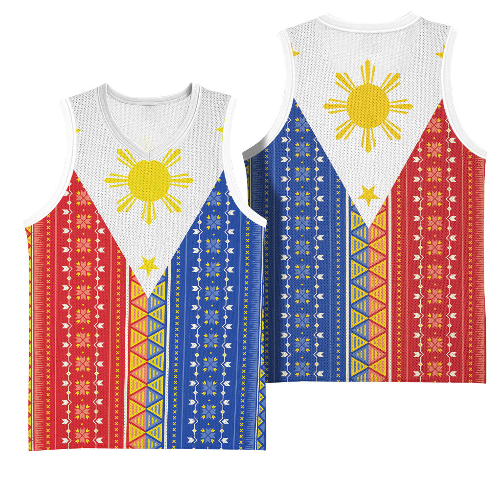 Philippines Sun Basketball Jersey Igorot Tribal Inspiration