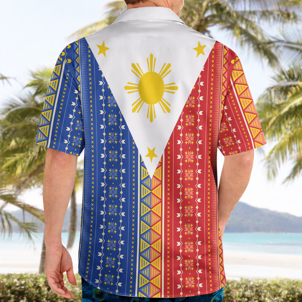 Philippines Sun Hawaiian Shirt Igorot Tribal Inspiration