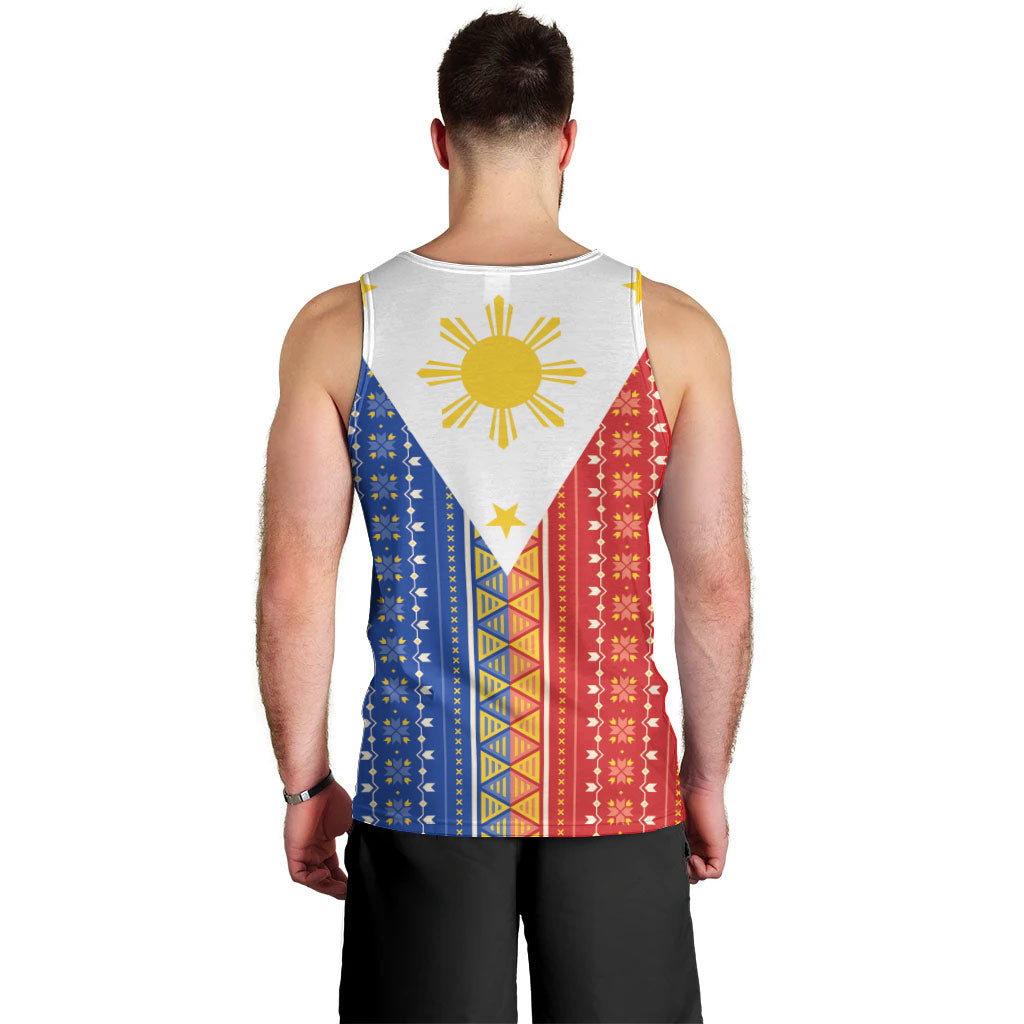Philippines Sun Men Tank Top Igorot Tribal Inspiration