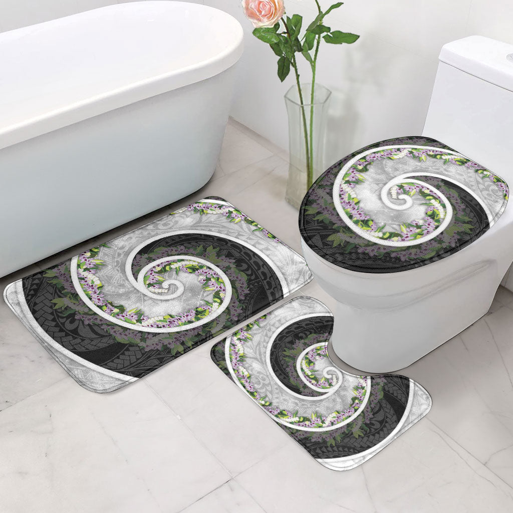 Piko Hawaii Bathroom Set Polynesian Pattern With Maile Pikake Honohono Lei