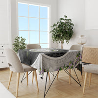 Piko Hawaii Tablecloth Polynesian Pattern With Maile Pikake Honohono Lei