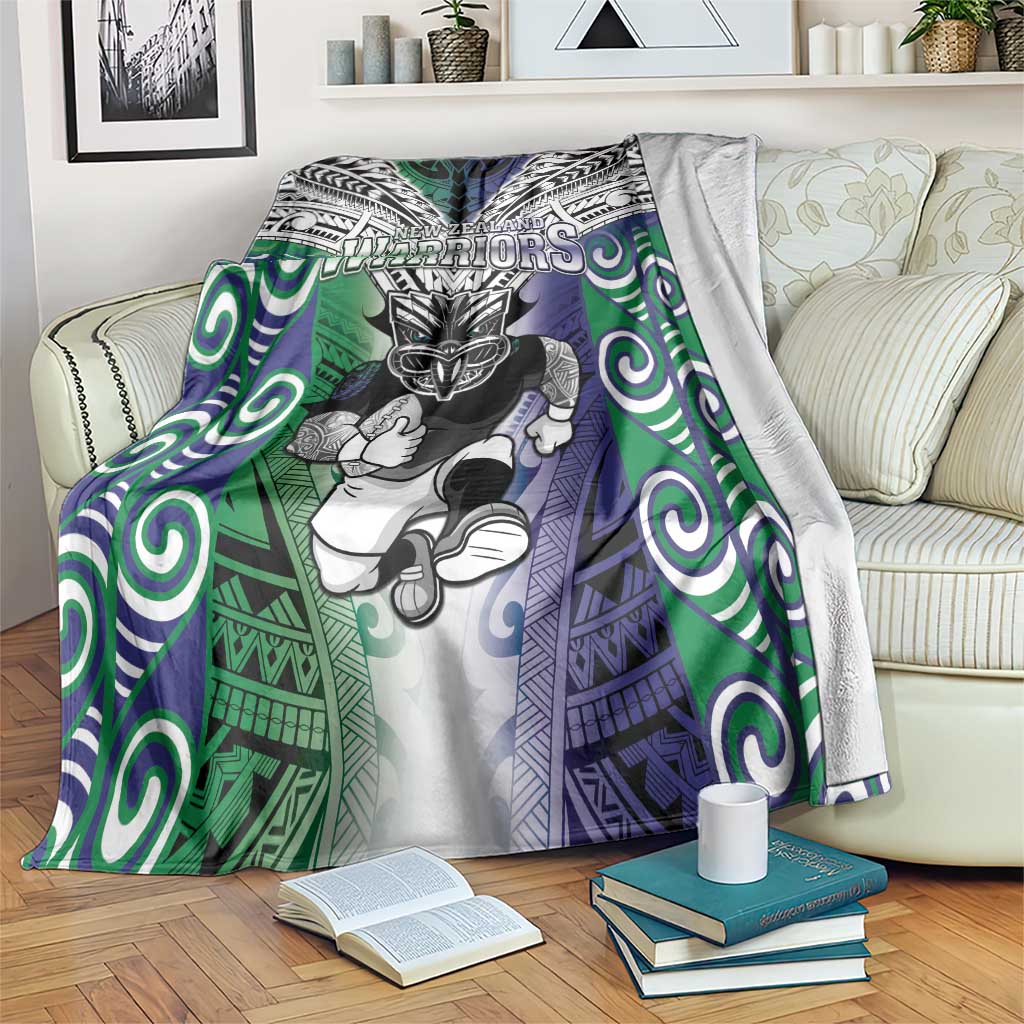 New Zealand Warrior Blanket Maori Tribal Pattern