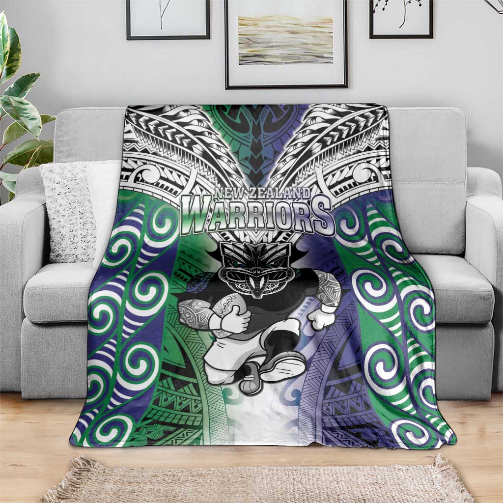 New Zealand Warrior Blanket Maori Tribal Pattern