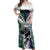 Custom New Zealand Warrior Off Shoulder Maxi Dress Maori Tribal Pattern