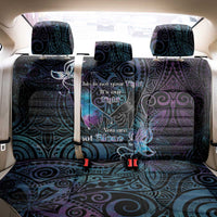 Suicide Awareness Back Car Seat Cover You Are Not Alone - Polynesian Pride