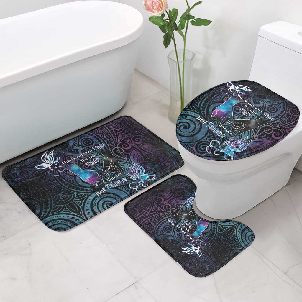 Suicide Awareness Bathroom Set You Are Not Alone - Polynesian Pride