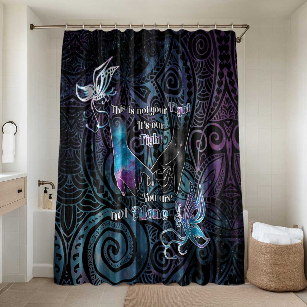 Suicide Awareness Bathroom Set You Are Not Alone - Polynesian Pride