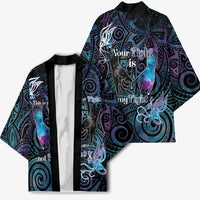 Suicide Awareness Kimono You Are Not Alone - Polynesian Pride