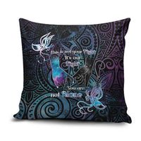 Suicide Awareness Pillow Cover You Are Not Alone - Polynesian Pride