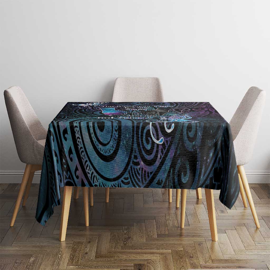 Suicide Awareness Tablecloth You Are Not Alone - Polynesian Pride