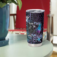 Suicide Awareness Tumbler Cup You Are Not Alone - Polynesian Pride