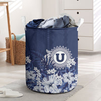 Utah State Laundry Basket Polynesian Style LT05 Blue - Polynesian Pride