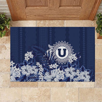 Utah State Rubber Doormat Polynesian Style LT05 Blue - Polynesian Pride