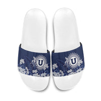 Utah State Slide Sandals Polynesian Style LT05 Blue - Polynesian Pride