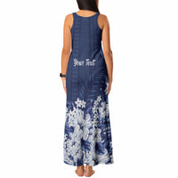 Personalized Utah State Tank Maxi Dress Polynesian Style LT05 - Polynesian Pride