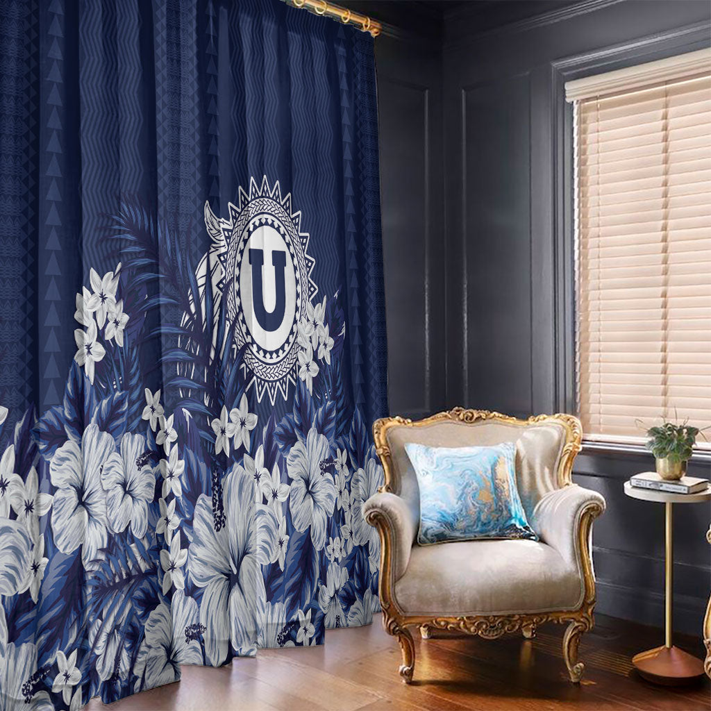 Utah State Window Curtain Polynesian Style LT05 - Polynesian Pride