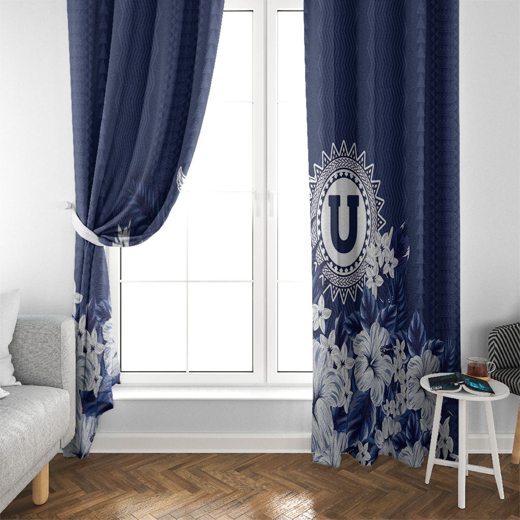 Utah State Window Curtain Polynesian Style LT05 - Polynesian Pride
