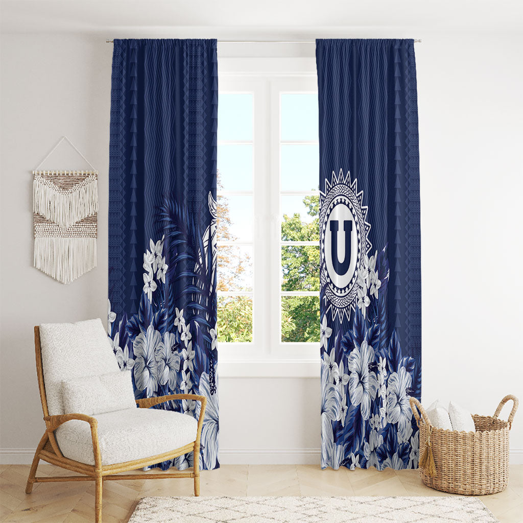 Utah State Window Curtain Polynesian Style LT05 - Polynesian Pride