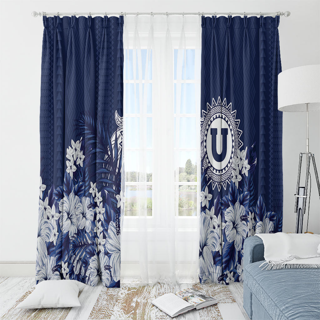 Utah State Window Curtain Polynesian Style LT05 - Polynesian Pride