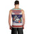 American Samoa Christmas Men Tank Top Poinsettia La Maunia Le Kilisimasi