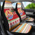 French Polynesia Christmas Car Seat Cover Coat Of Arms Merry Xmas