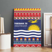 Kiribati Christmas Canvas Wall Art Coat Of Arms Tekeraoi Te Kiritimati LT05 - Polynesian Pride