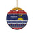 Kiribati Christmas Ceramic Ornament Coat Of Arms Tekeraoi Te Kiritimati