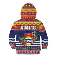 Kiribati Christmas Kid Hoodie Coat Of Arms Tekeraoi Te Kiritimati