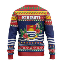 Kiribati Christmas Ugly Christmas Sweater Coat Of Arms Tekeraoi Te Kiritimati LT05 - Polynesian Pride