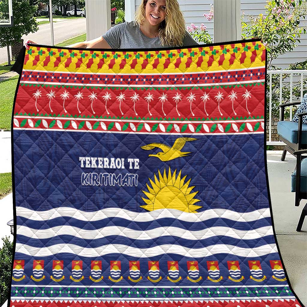 Kiribati Christmas Quilt Coat Of Arms Tekeraoi Te Kiritimati