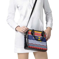 Kiribati Christmas Shoulder Handbag Coat Of Arms Tekeraoi Te Kiritimati LT05 - Polynesian Pride