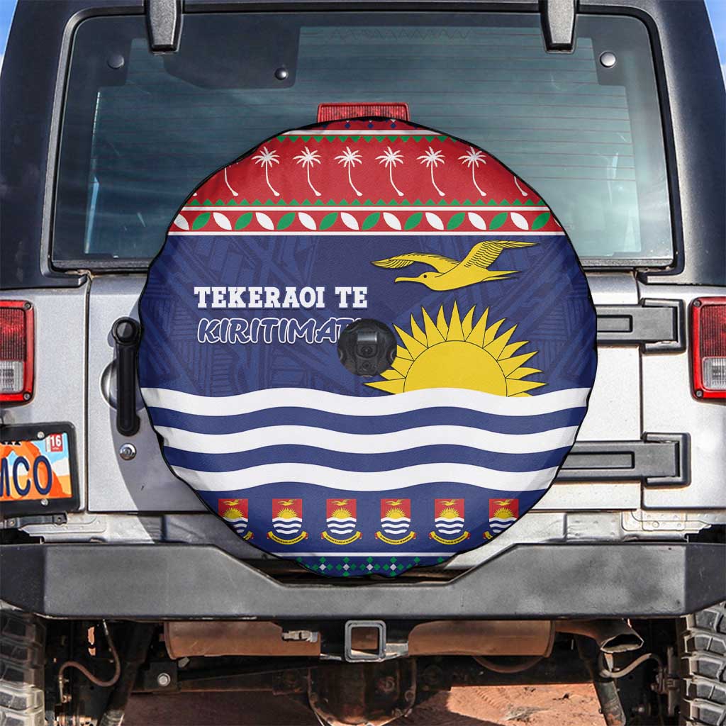 Kiribati Christmas Spare Tire Cover Coat Of Arms Tekeraoi Te Kiritimati