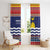 Kiribati Christmas Window Curtain Coat Of Arms Tekeraoi Te Kiritimati