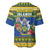 Solomon Islands Christmas Baseball Jersey Coat Of Arms Merry Xmas