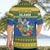 Solomon Islands Christmas Hawaiian Shirt Coat Of Arms Merry Xmas