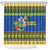 Solomon Islands Christmas Shower Curtain Coat Of Arms Merry Xmas