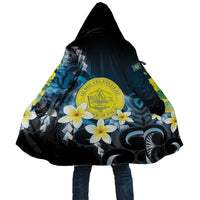 Palau United Nations Day Cloak Polynesian Curves Plumeria - Polynesian Pride