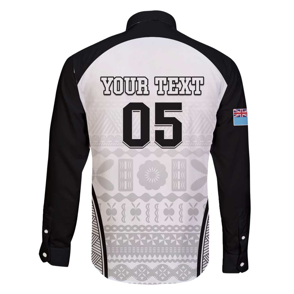 Custom Fiji Tapa Football Family Matching Puletasi and Hawaiian Shirt Sporty Style