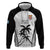 Custom Fiji Tapa Football Hoodie Sporty Style